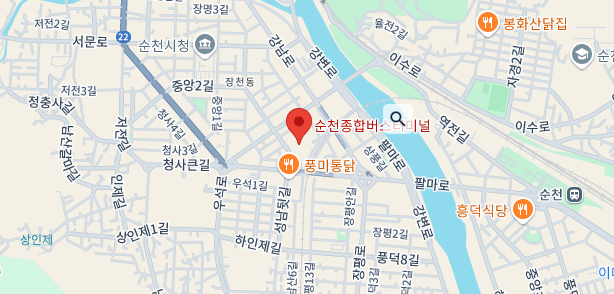 순천종합버스터미널 시간표조회, 예매