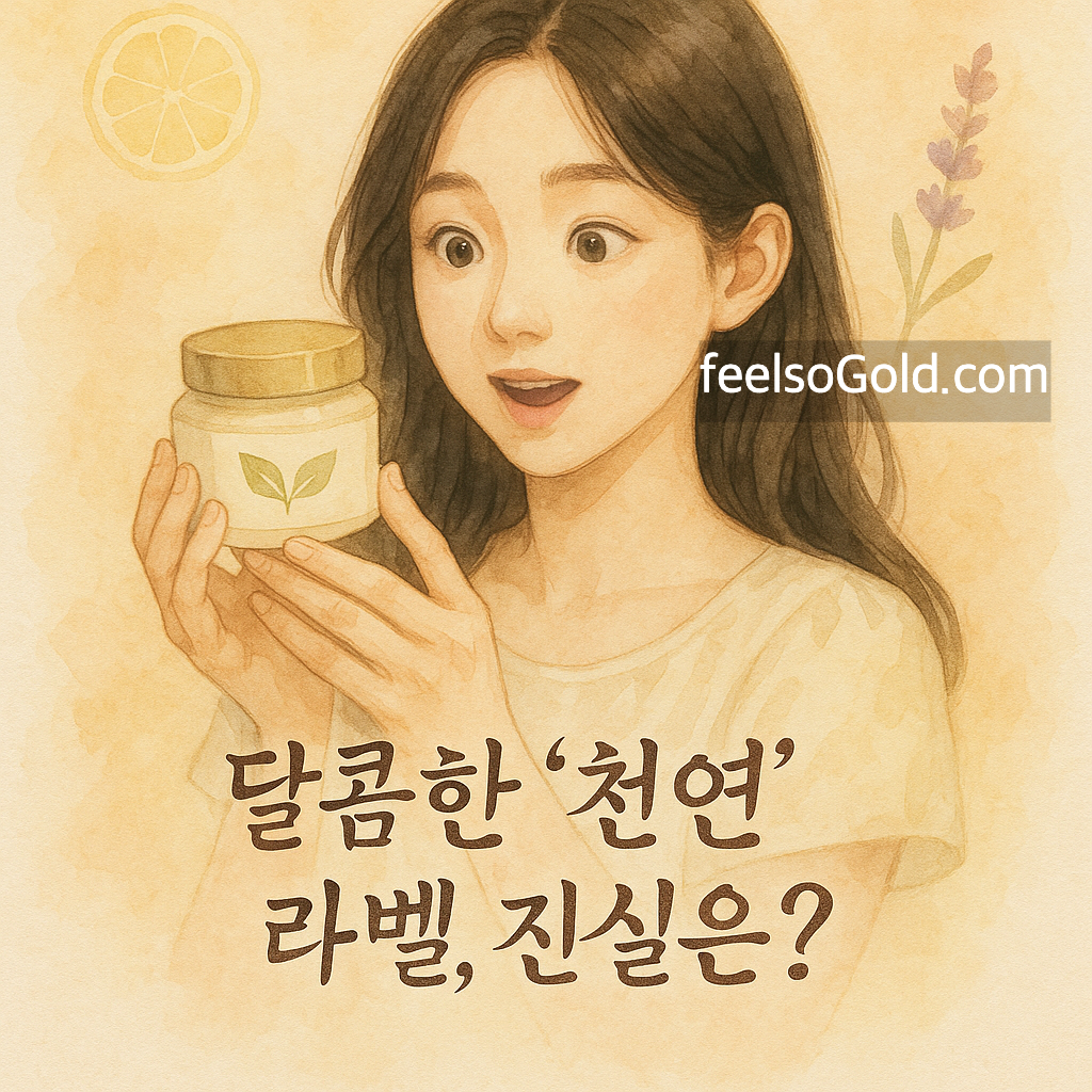 천연 화장품 함정: 무조건 안전하다는 착각에서 벗어나는 법