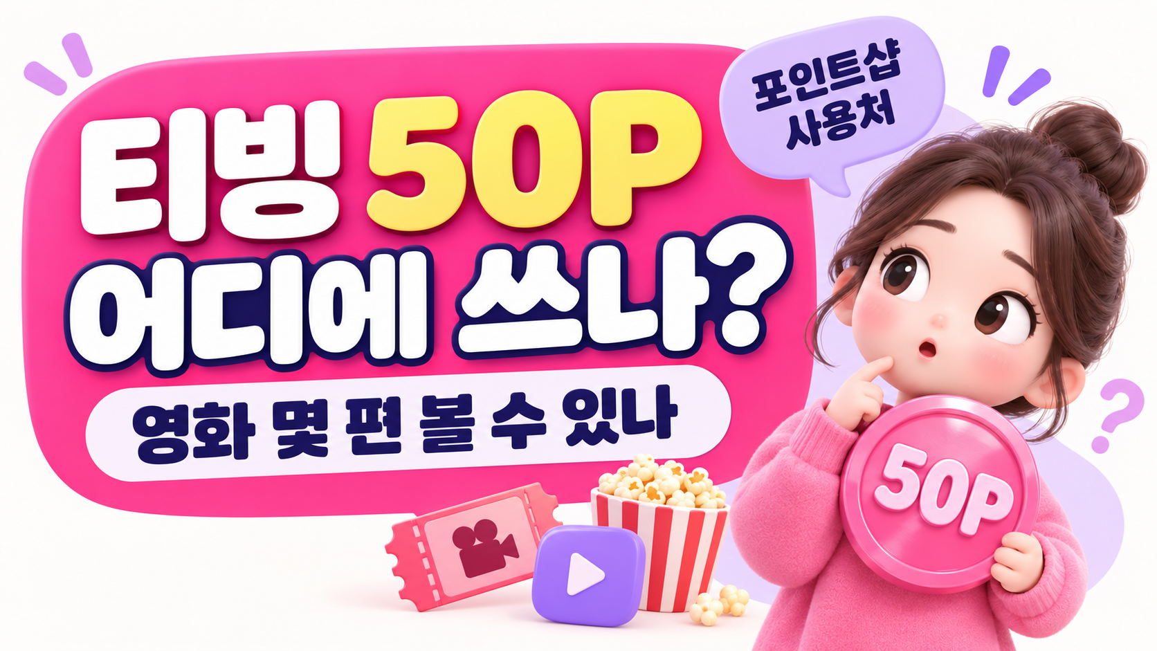 티빙 보상 50P 어디에 쓰나? 영화 몇 편 볼 수 있나&middot;포인트샵 사용처 총정리