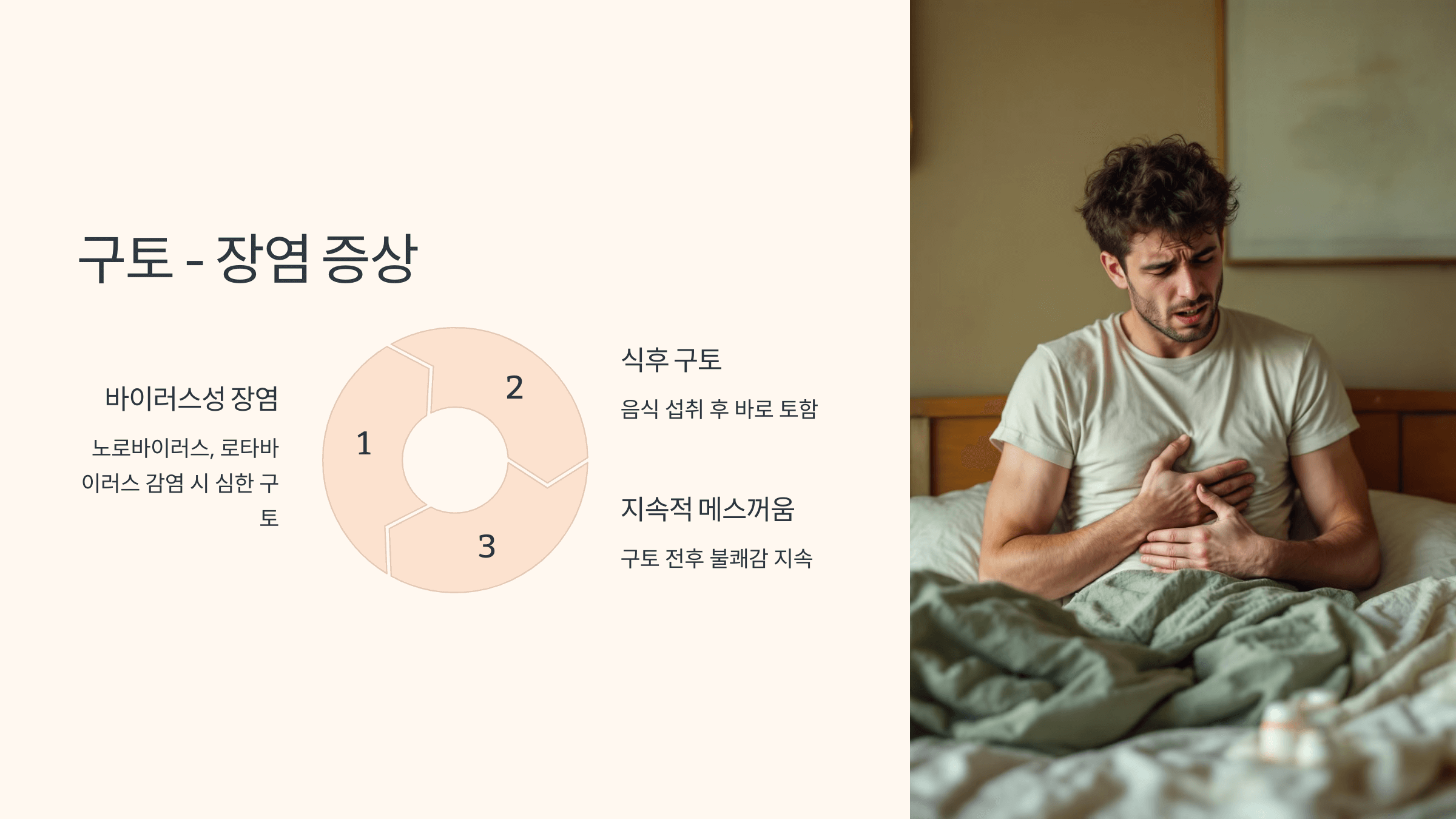 장염과 관련된 사진입니다.