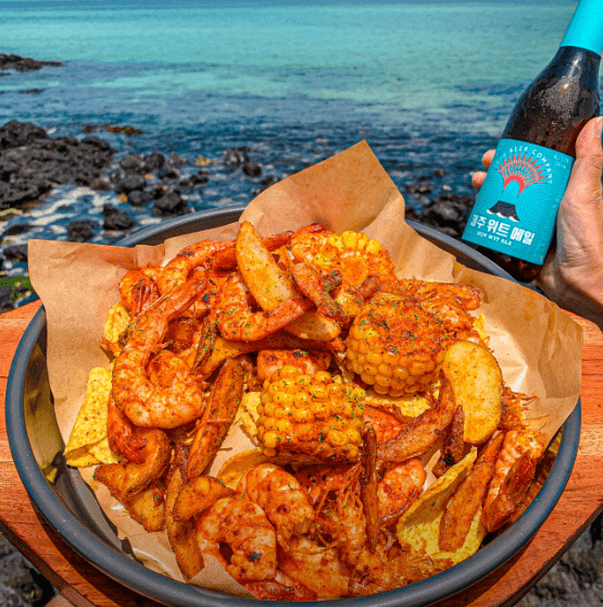 애월 맛집 "로맨틱새우 애월곽지본점" 음식사진