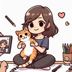 고양이를 안는 꿈