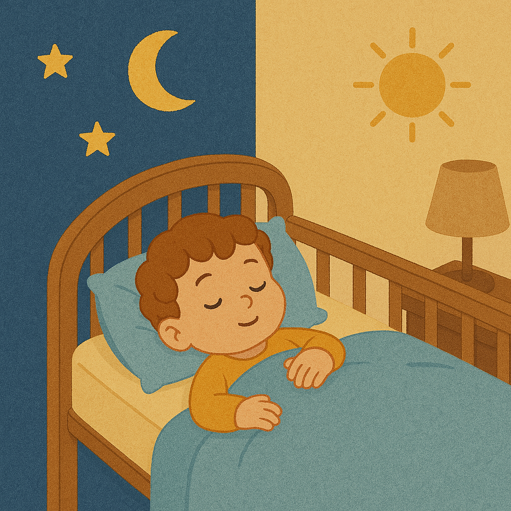 유아기 수면 주기 이해와 루틴 만들기 – 낮잠과 밤잠 균현에 관한 이미지