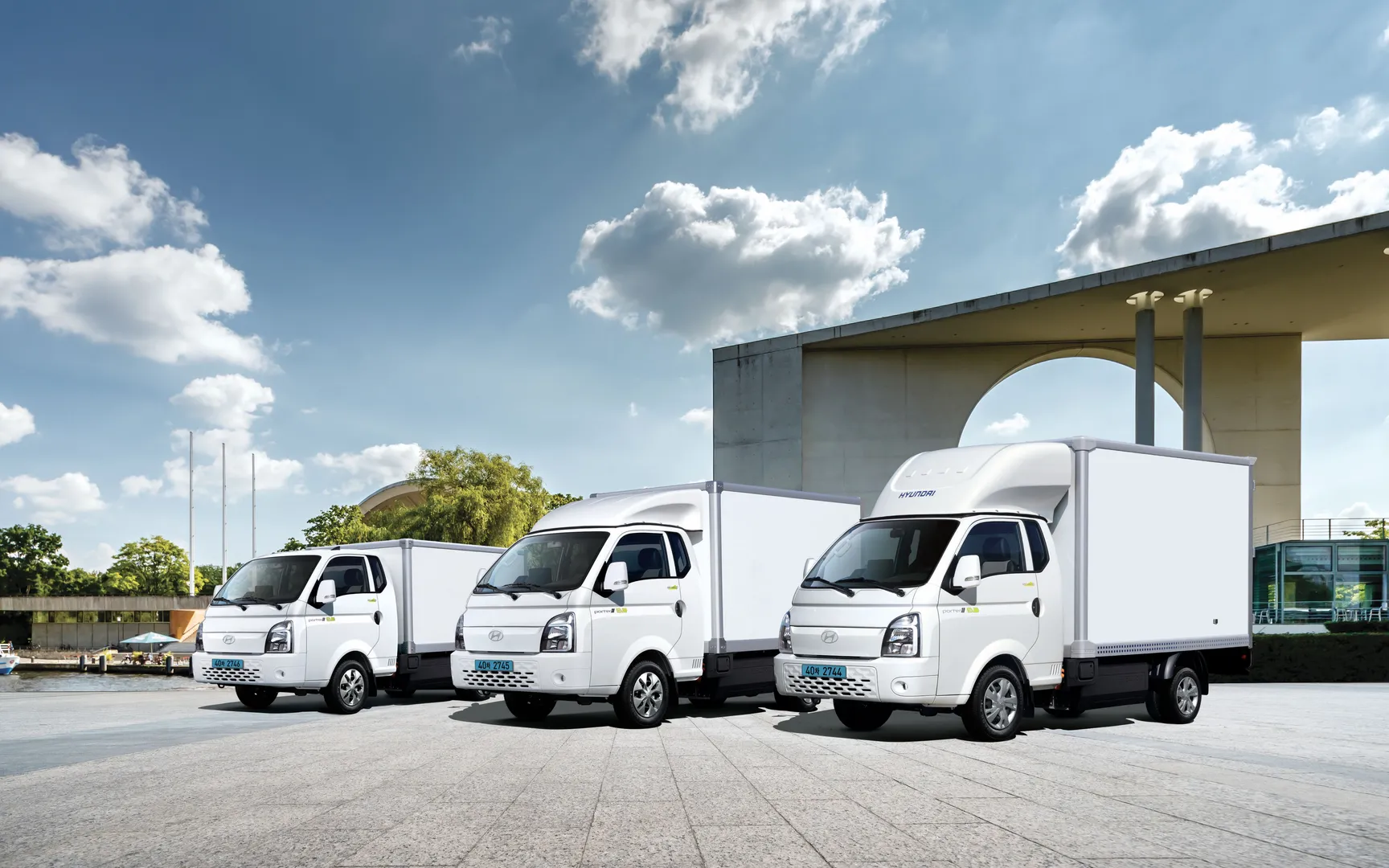 포터 2 일렉트릭 특장차 관련 이미지