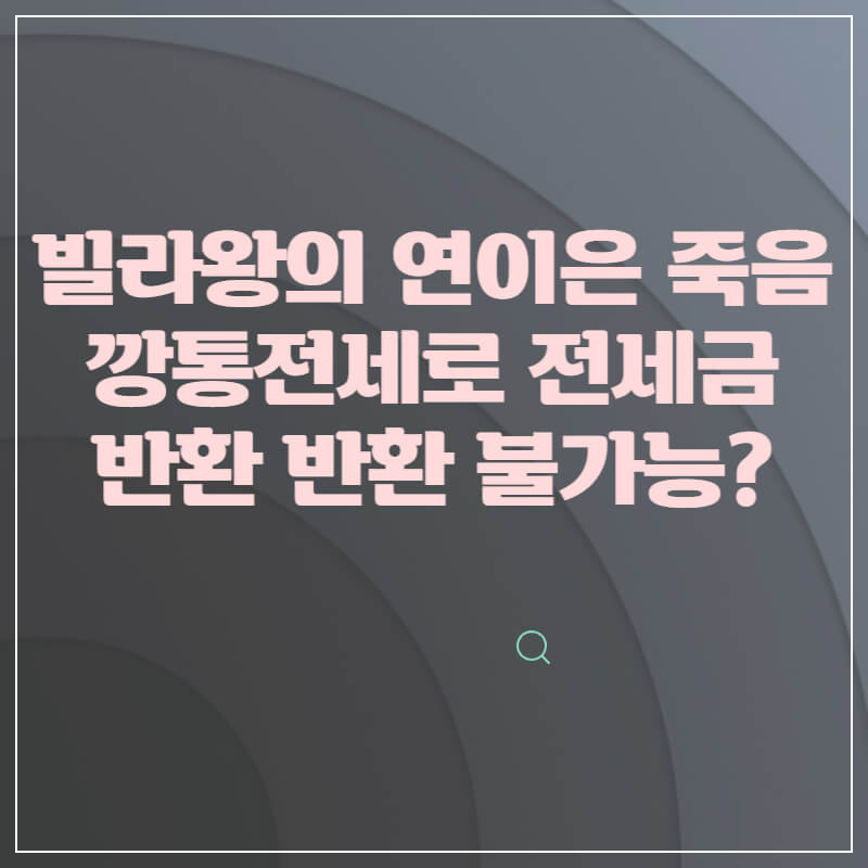 빌라왕-전세금반환불가-썸네일