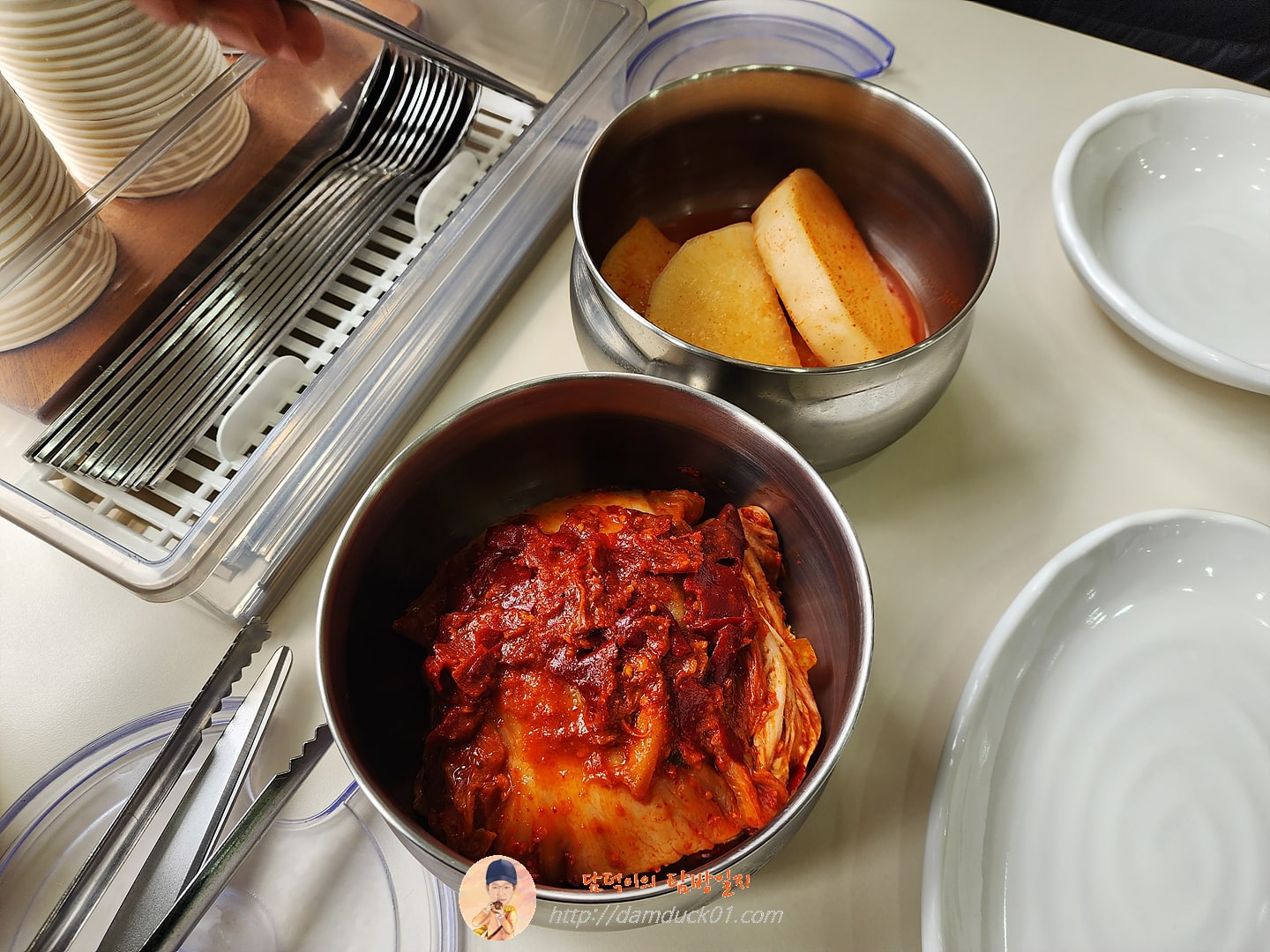 봉황칼국수 반찬