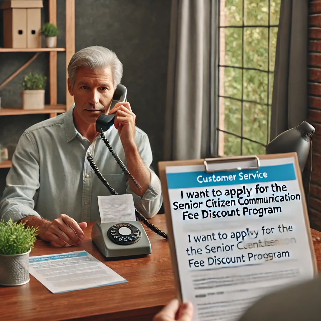 어르신 통신비 감면 신청방법