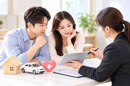 보험 비교 전 견적 조건을 살펴보는 모습13