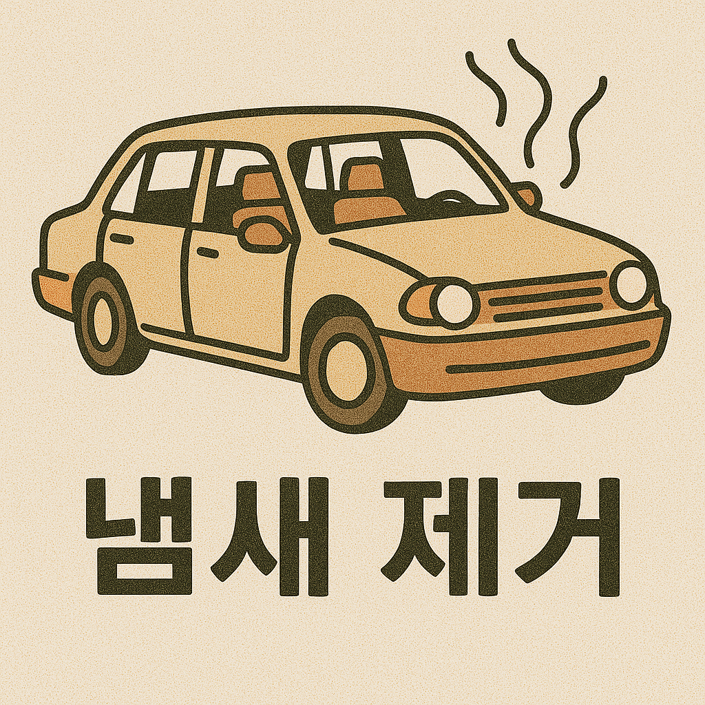 자동차 실내 냄새, 이렇게 하면 완벽 제거됩니다 🚗