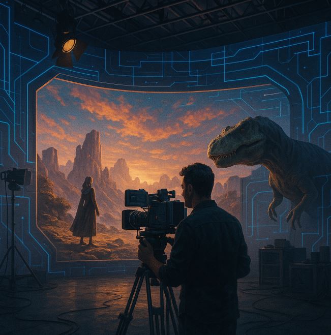 최신 영화 제작 방식 변화 (버추얼 제작, XR 촬영)