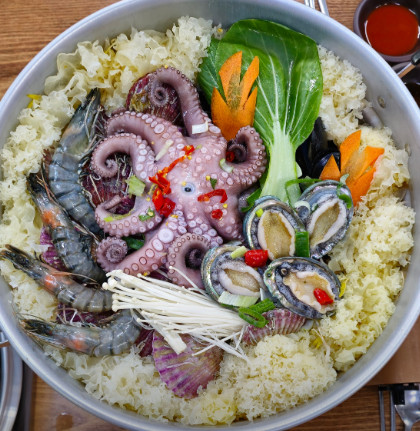 6시내고향 발길따라 고향기행 돌미역칼국수 울산 맛집