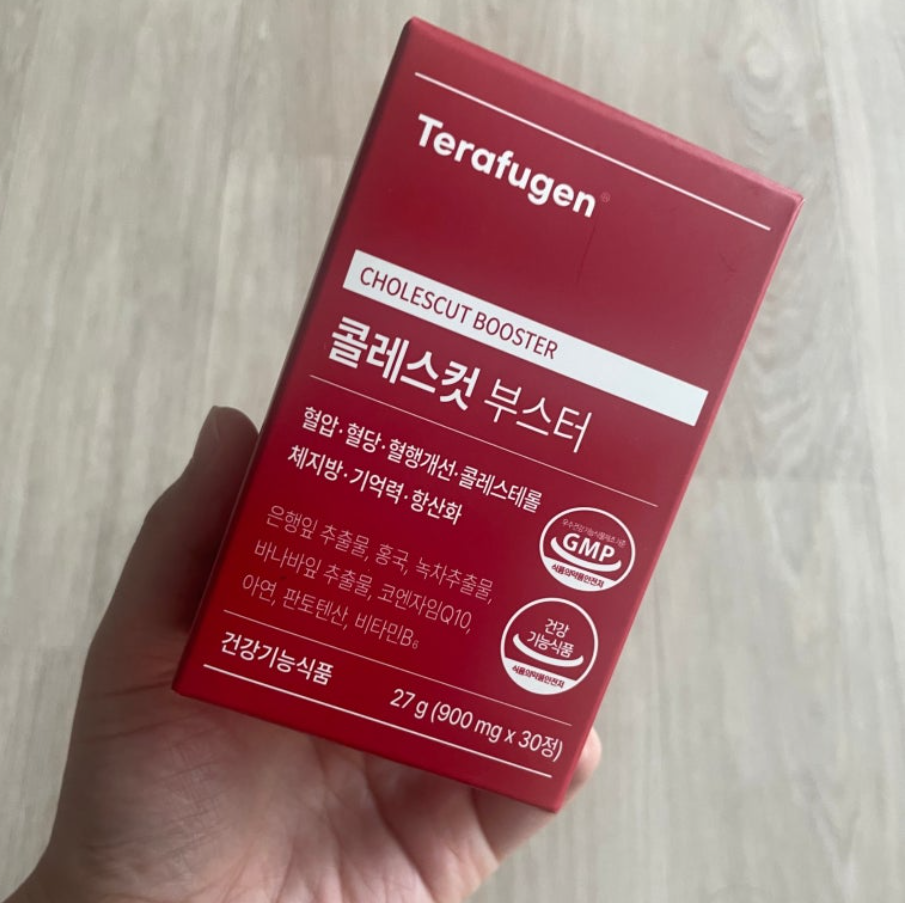 테라퓨젠 콜레스컷 부스터 내돈내산 효과