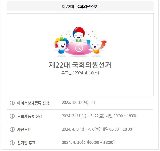 2024 총선 사전투표