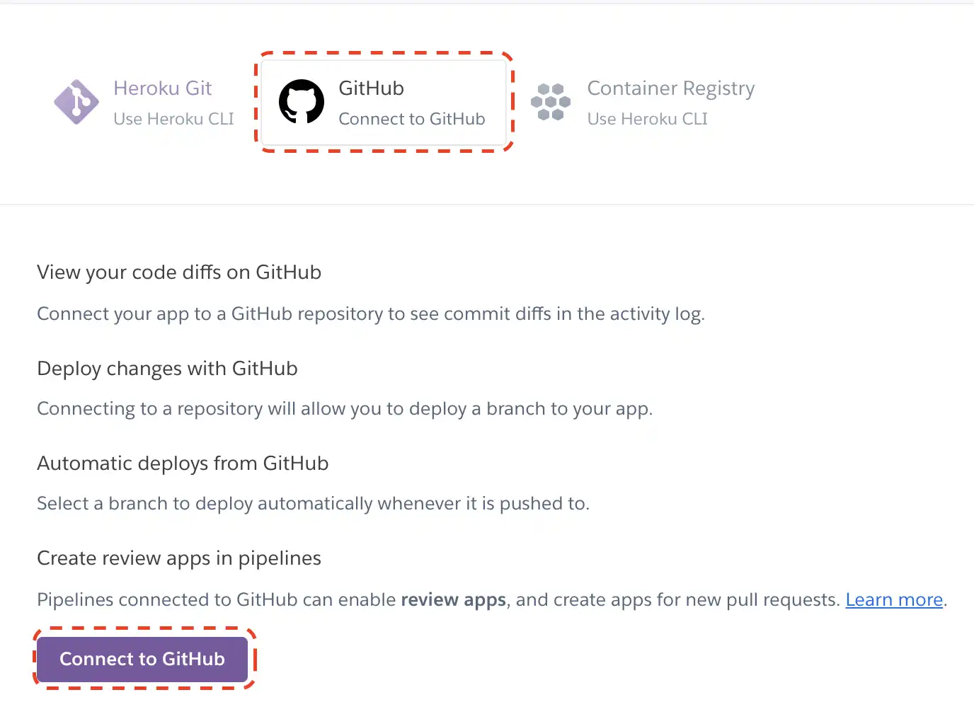 Heroku Github 연동