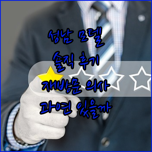 성남 허브 모텔.. 재방문 의사, 과