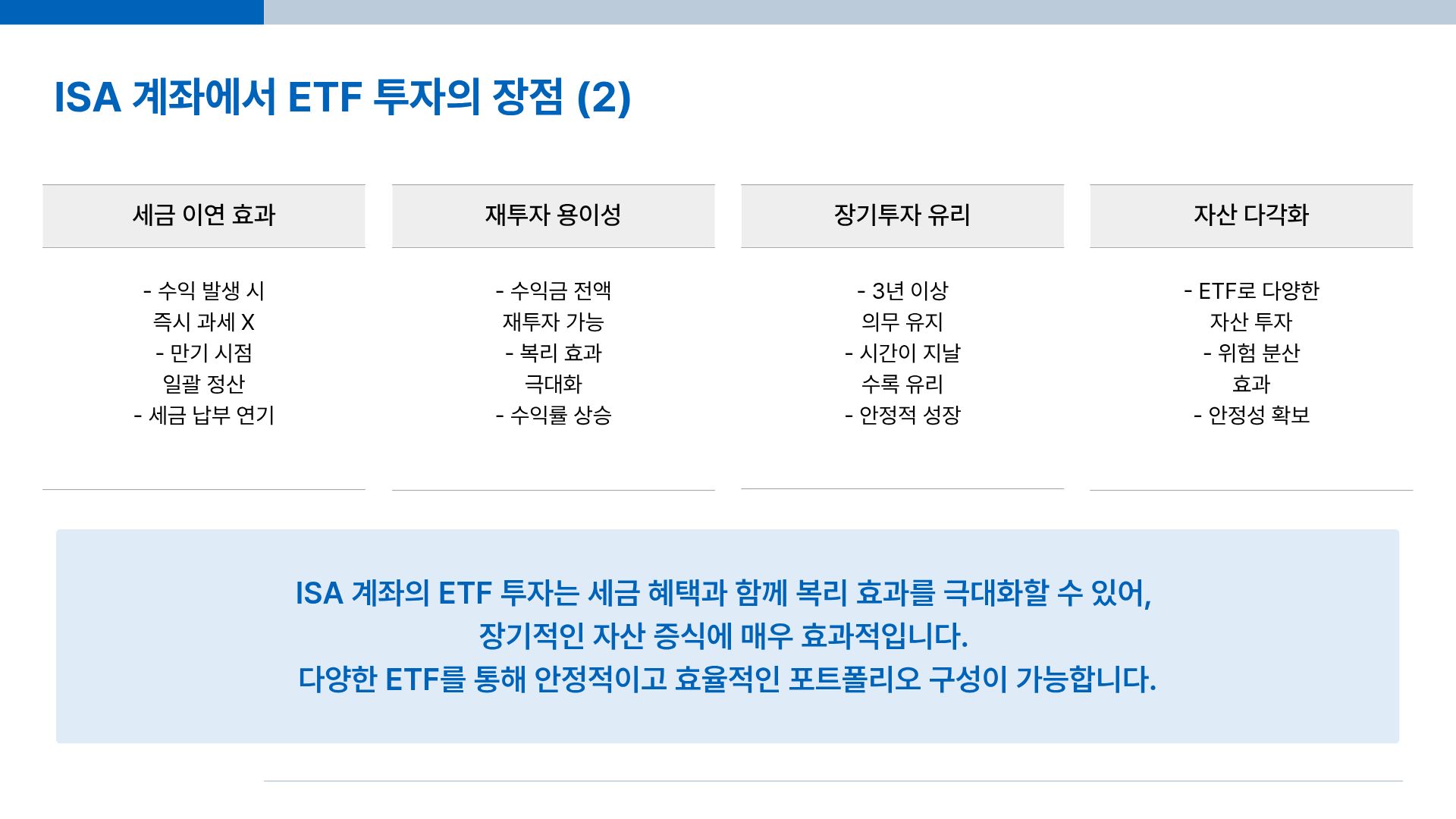 ISA 계좌 개설
