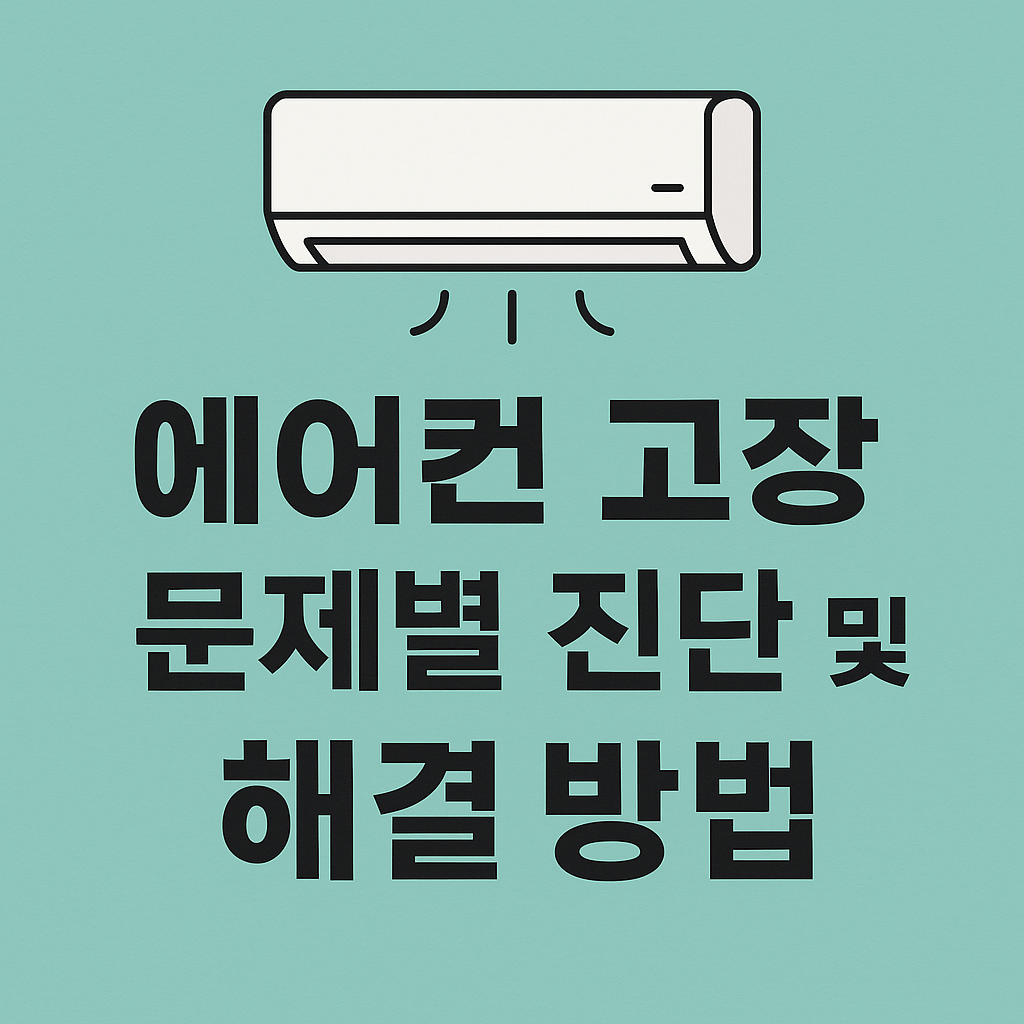에어컨 문제 진단 및 해결