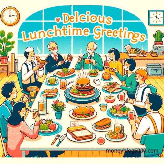 점심 시간 인사말