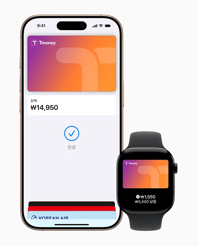 아이폰 티머니 교통카드