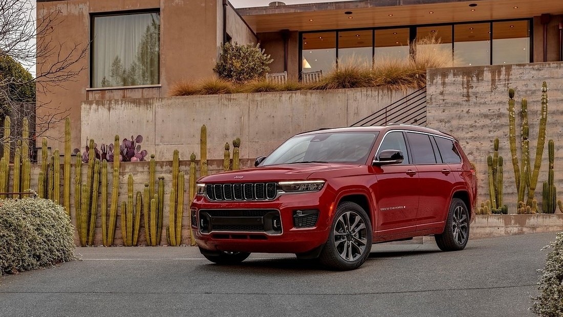 지프 그랜드 체로키 L 5세대 모델 전면사진 출처 다음자동차