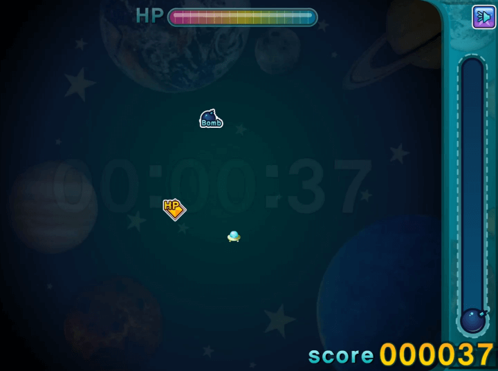 탈출-스페이스-다음-플래시게임-시작-화면