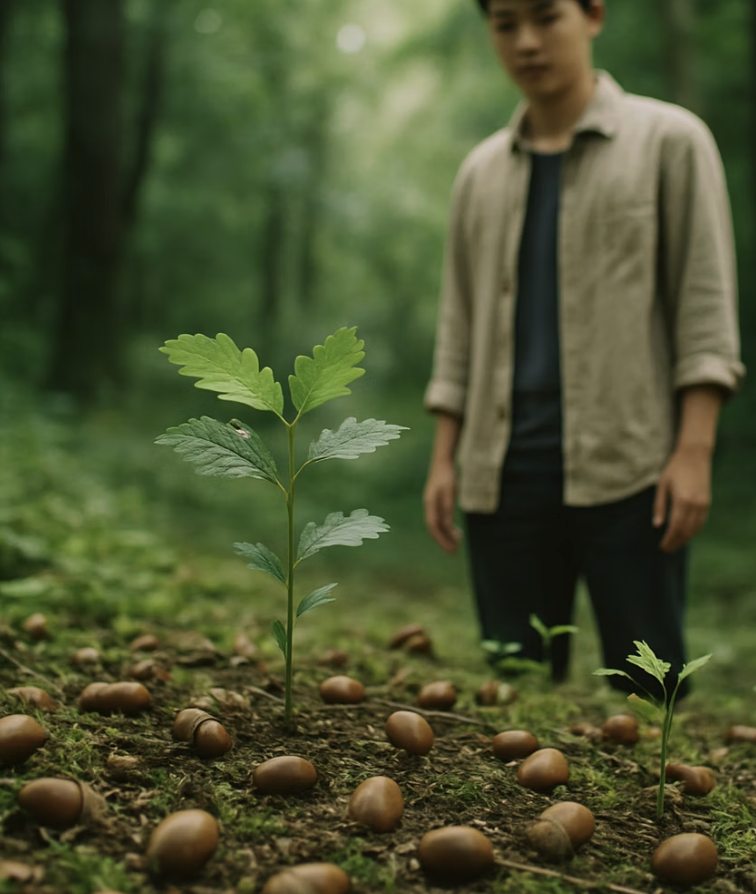 의도치 않은 숲의 정원사