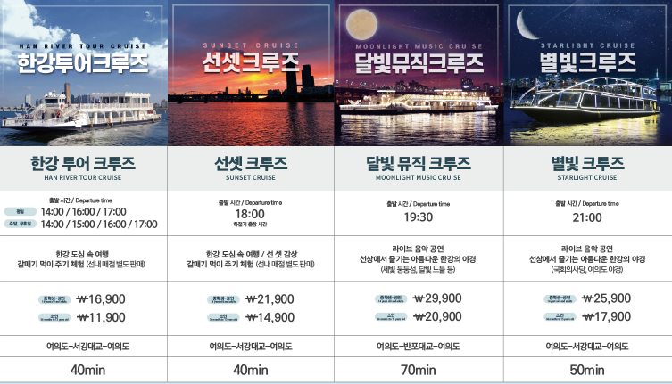 한강유람선