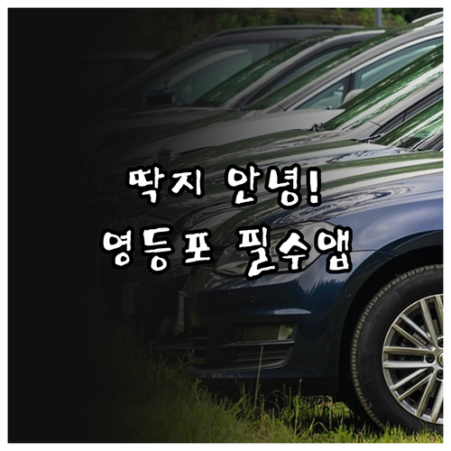 영등포구 주정차단속 사전 문자 알림 ..