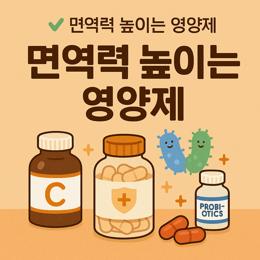 면역력 높이는 영양제 추천