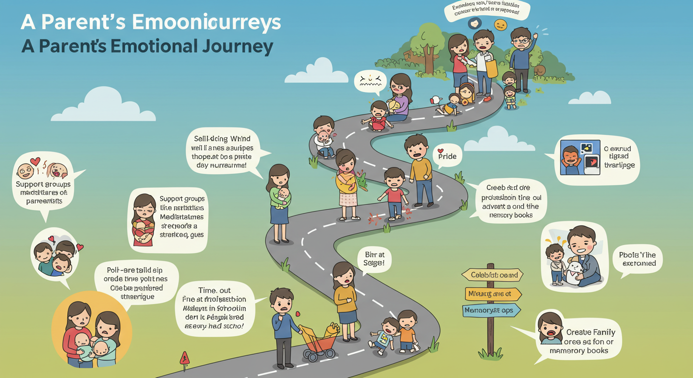 육아 과정 관련 그림