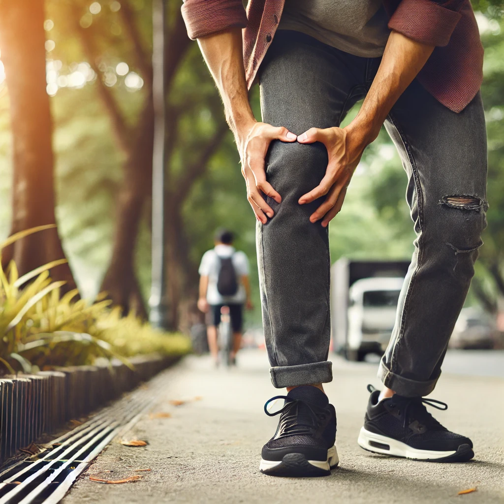 협착증과 무릎 통증 상관관계 사진