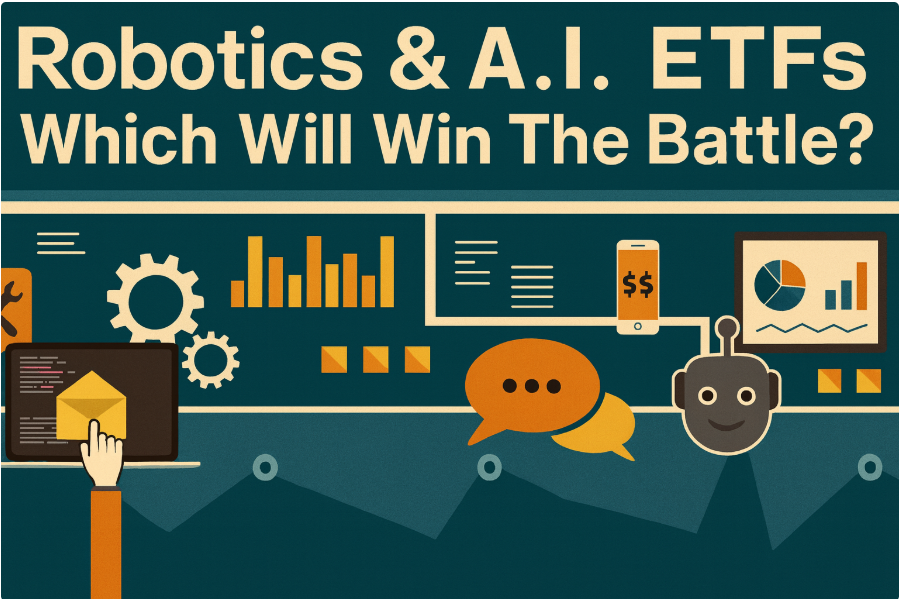 반도체 중심 AI ETF vs 로보틱스 중심 ETF 사진