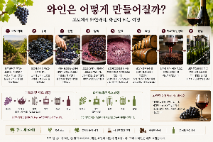 와인은 어떻게 만들어질까? 포도에서 와인까지 와인 제조 과정 쉽게 알아보기