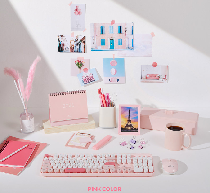 ABKO WKM01 무선 키보드 마우스 세트