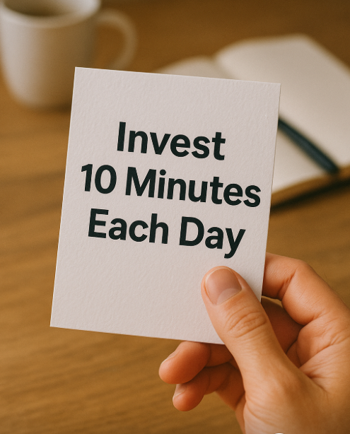 10분만 투자하는 습관 사진