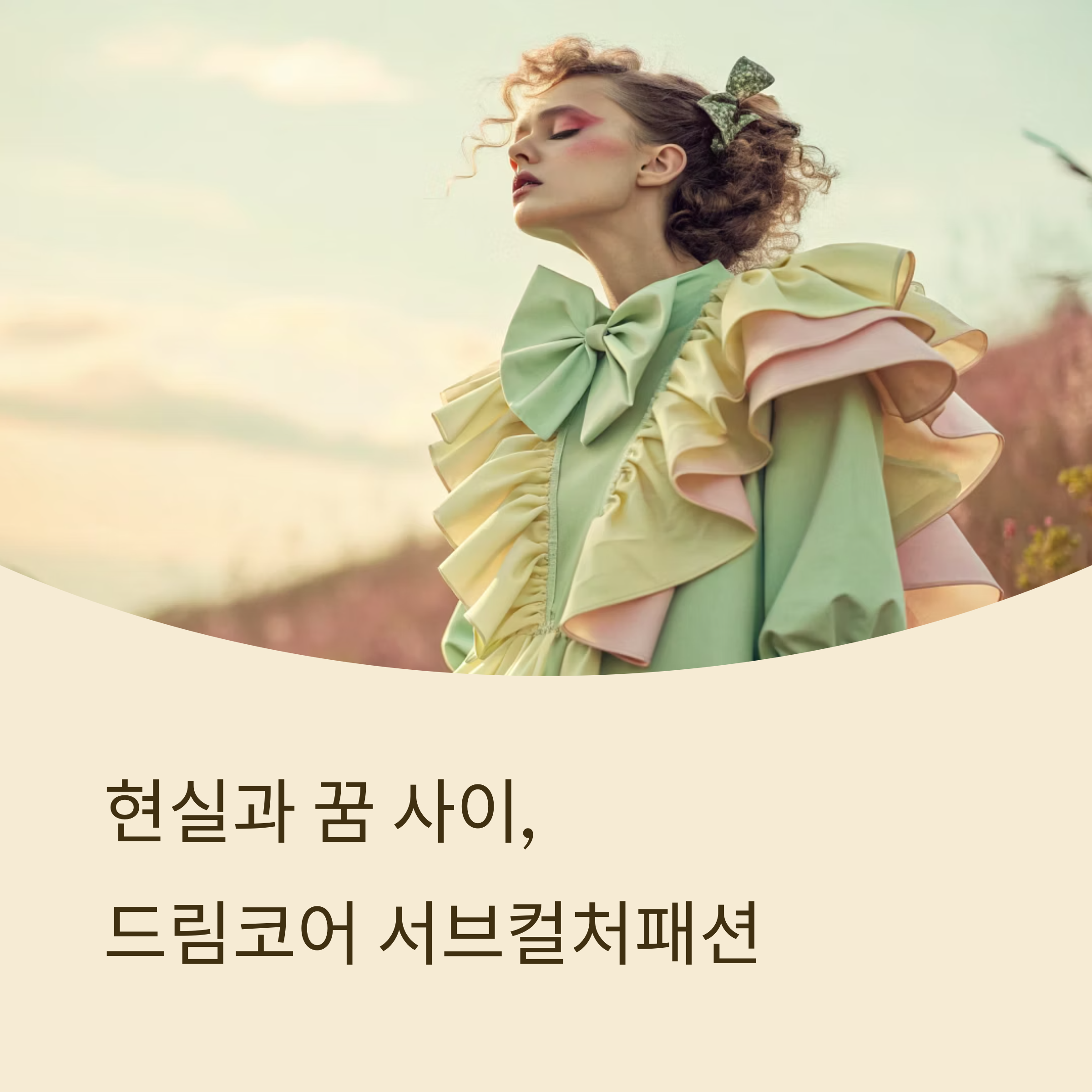 일상 속 동화, 드림코어(Dreamcore) 서브컬처패션의 몽환적 세계