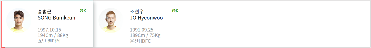 한국국가대표 축구선수