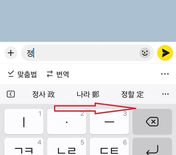 한자 보임