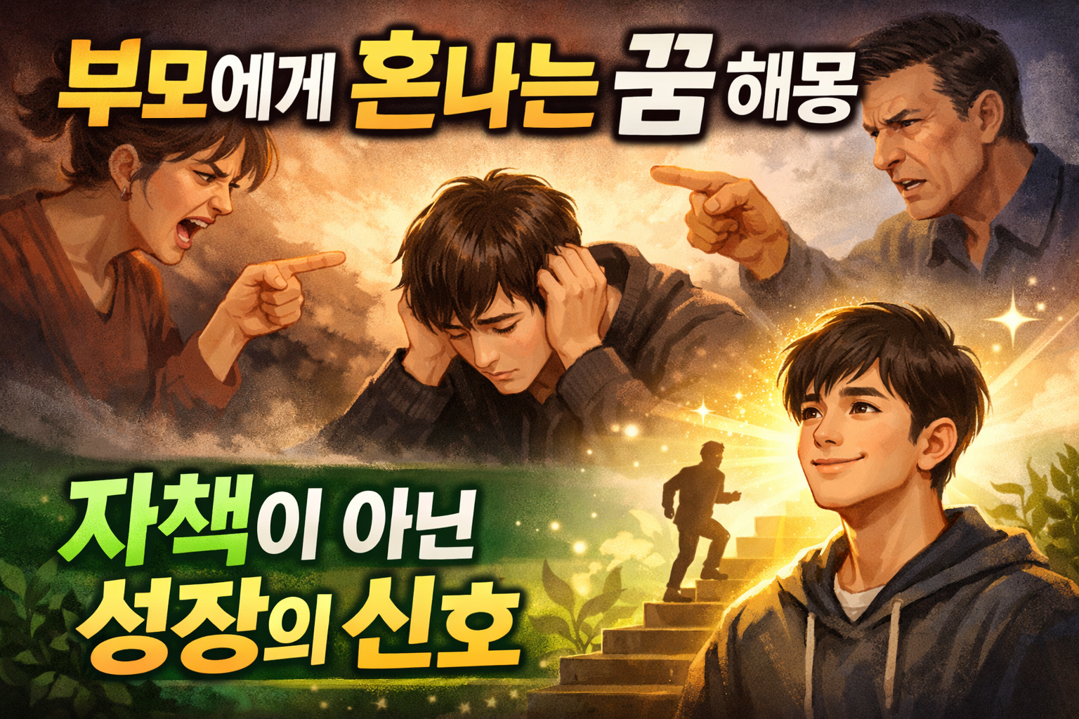부모에게 혼나는 꿈