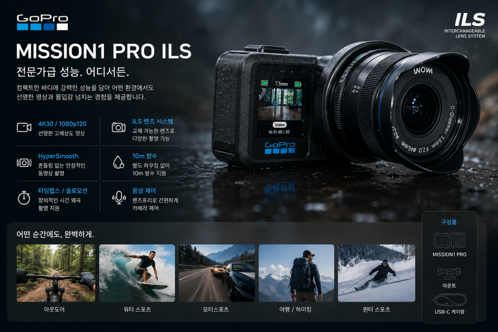 Gopro Mission 1 Pro ILS