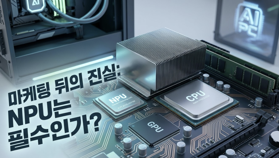 AI PC의 화려한 마케팅 뒤에 숨겨진 진실: NPU는 정말 필요한가?