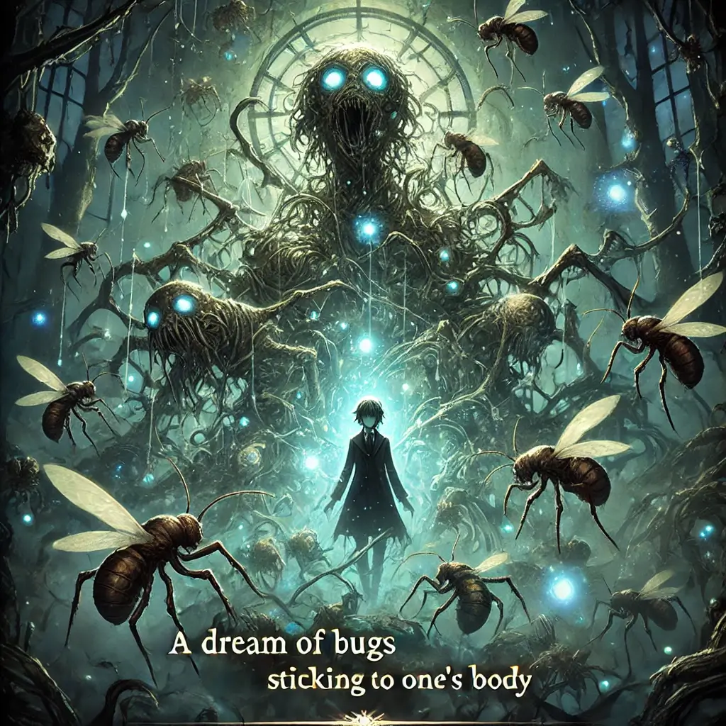 벌레가 몸에 붙는 꿈