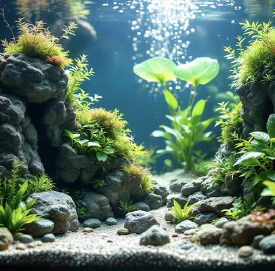 수초 어항 입문&amp;#44; 음성수초가 최고의 선택인 이유 (이탄 없어도 OK)
