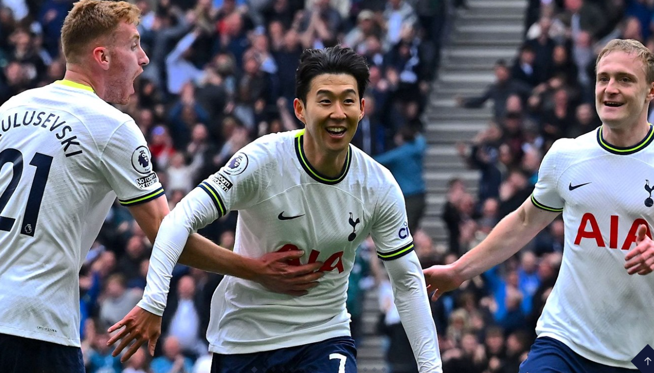 손흥민 선수 골 세레모니