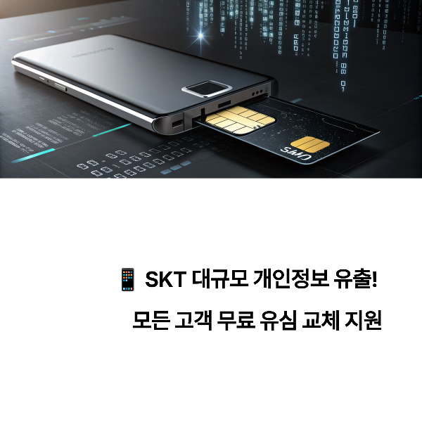 [SKT 유심 교체] 개인정보 유출