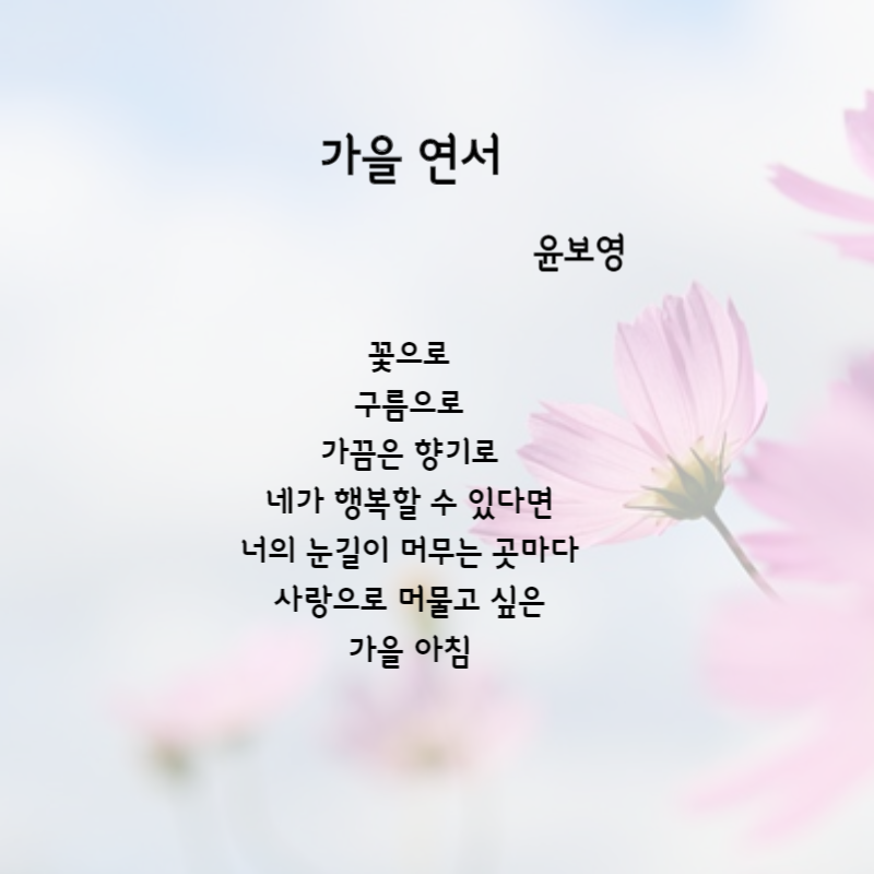 가을시 모음 추천