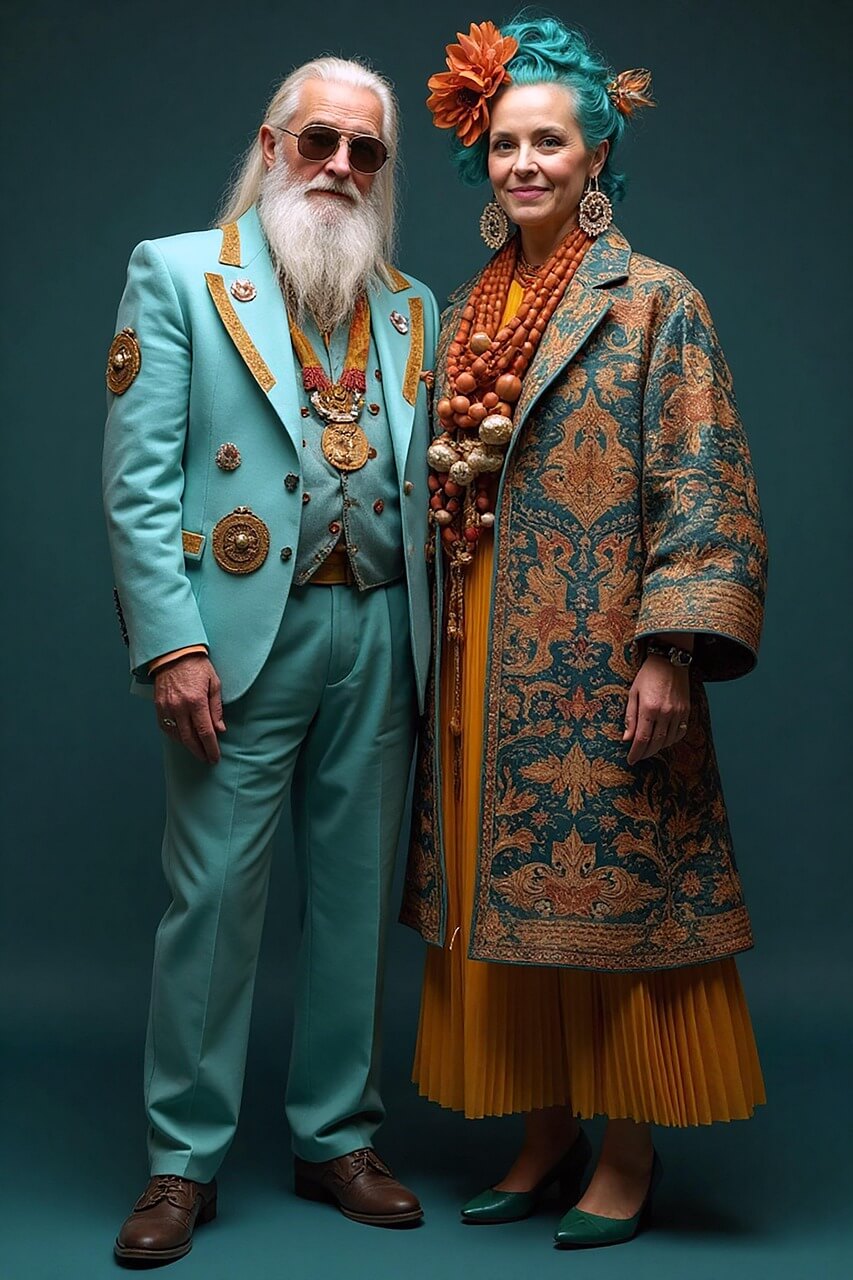 실버세대의 모델 도전