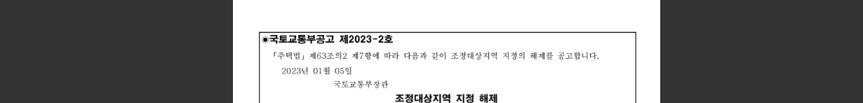 조정대상지역 현황 조회 방법 양도소득세 정보