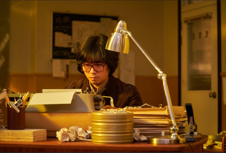 열심히 일을 하는 모습