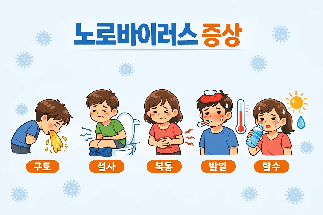 노로바이러스 증상